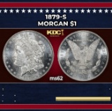 1879-s Morgan Dollar $1 Grades ms62