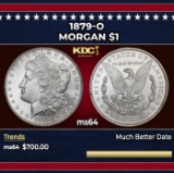 1879-o Morgan Dollar $1 Grades ms64