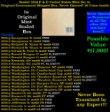 Sealed 2016 United States Mint Set in Original Government Shipped Box, Never Opened! 26 Coins Ins...