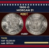 1900-o Morgan Dollar $1 ms66+ SEGS