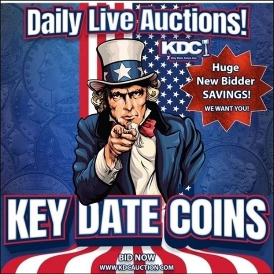Key Date Coins Spectacular Timed Auction 43.13