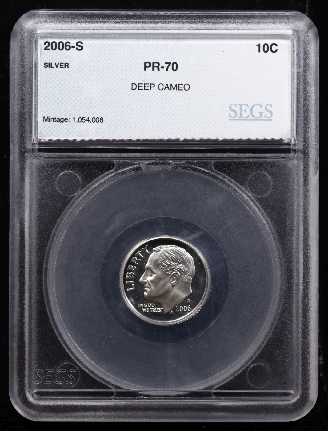 2006 US Silver Proof Set Graded pr70 DCAM By SEGS | Proxibid