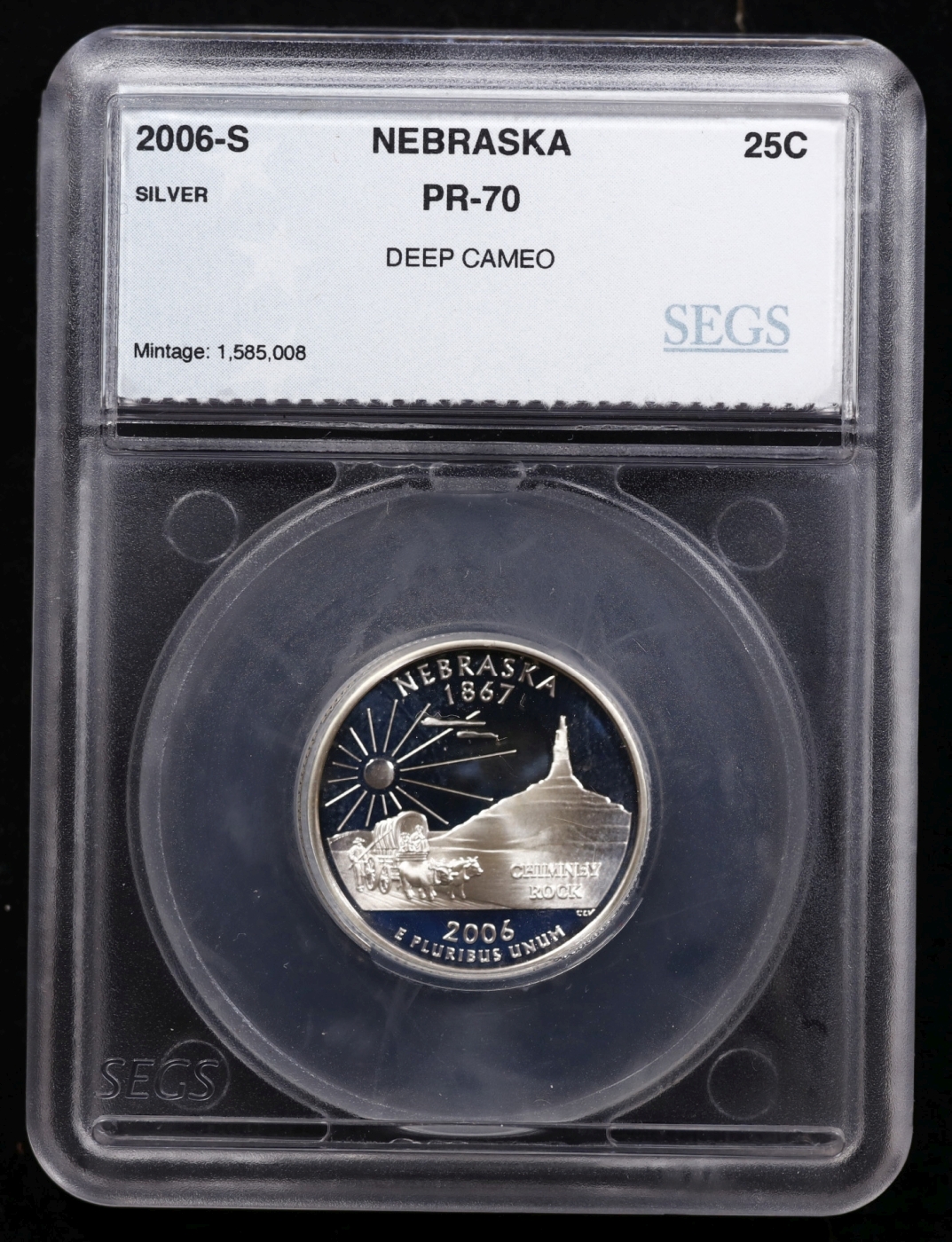 2006 US Silver Proof Set Graded pr70 DCAM By SEGS | Proxibid