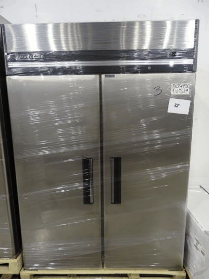 2 Door Stainless Steel Cooler