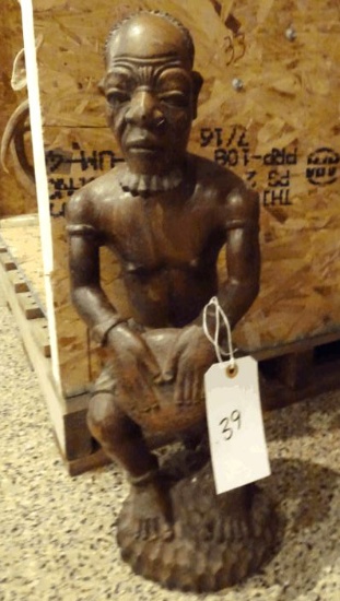 Wooden African Man