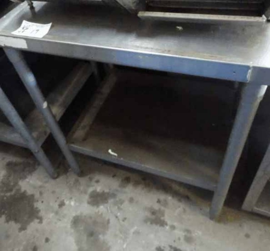 24x30 Stainless Steel Table