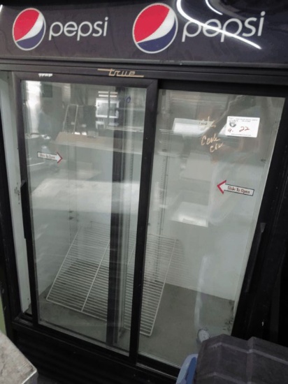 True Glass Door Cooler (NO SHELVES)