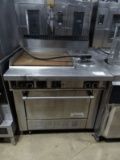 Garland Oven w/ Griddle & 2 Burners