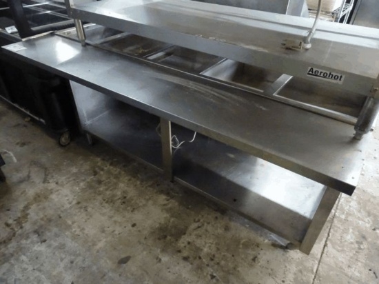 5 Hole 70" GAS Steam Table