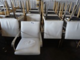 White Square Back Chairs