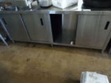 24x72 Stainless Steel Enclosed Cabinet