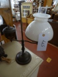 Single Arm Kersosene Brass Student Lamp