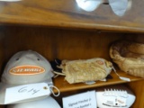 Baseball Gloves & Signed Tony Stewart Hat