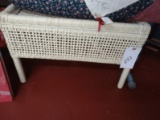 Wicker Side Table