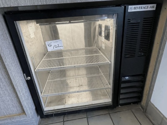 Beverage Air Glass Door Back Bar