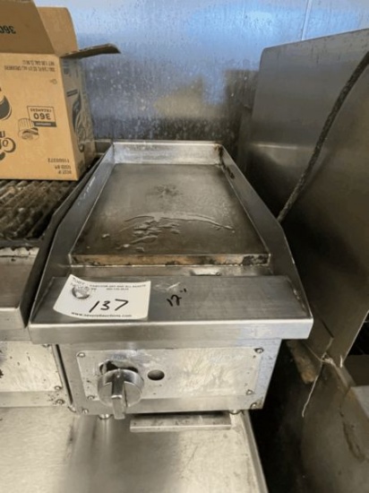 12" Vollrath Griddle