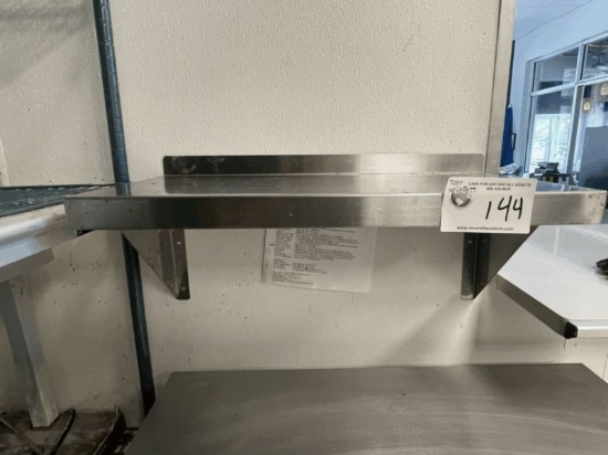 12x24 Stainless Steel Wall Shelf