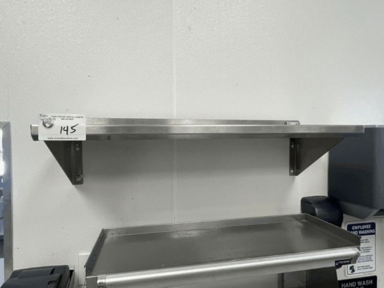 12x36 Stainless Steel Wall Shelf