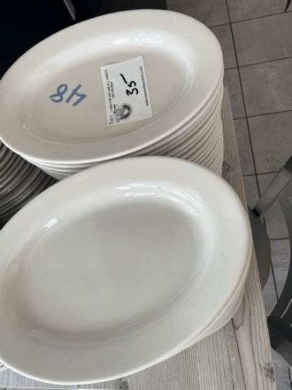 12x9 Oval Plates
