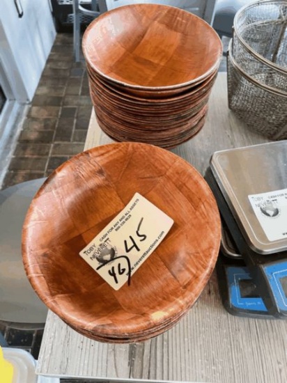 8" Wood Bowls