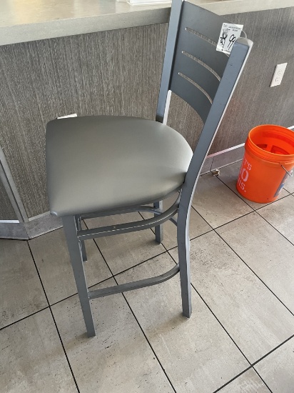 Matching Grey Bar Stools