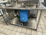 30x60 Stainless Steel Table w/ Sink on Left Side