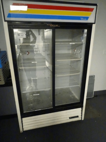 True Slide Glass Door Cooler