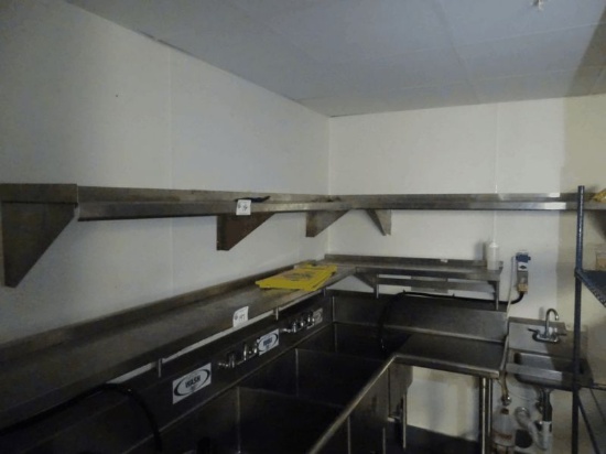 L-Shaped Wall Shelf