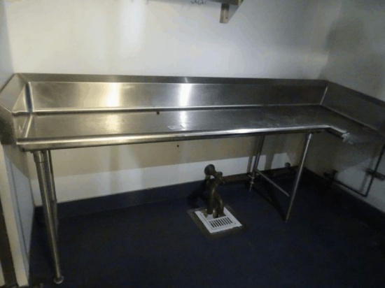 Stainless Clean & Soil Table
