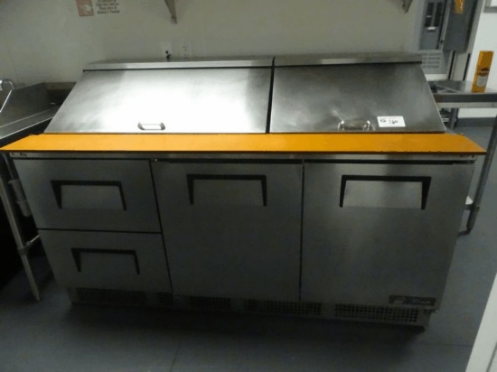 True 72" Mega Top w/ Drawers & Doors