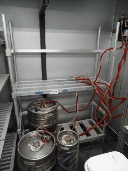 17X48 Alum Keg Rack