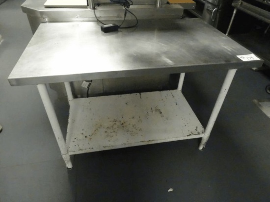 30x48 Stainless Table