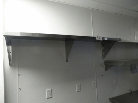 15x60 Stainless Wall Shelf