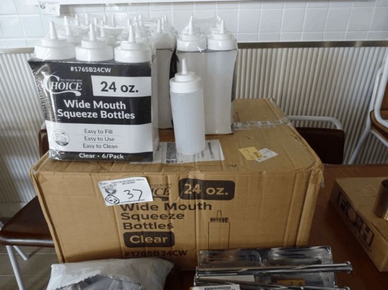 Wide Mouth Squeeze Bottles