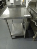 24x30 Stainless Table w/ 2