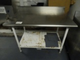 30x48 Stainless Table w/ Can Opener