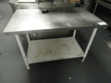30x48 Stainless Table