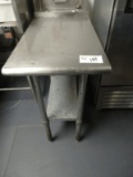 18X30 Stainless Filler Table