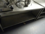 30x72 All Stainless Table w/ 4