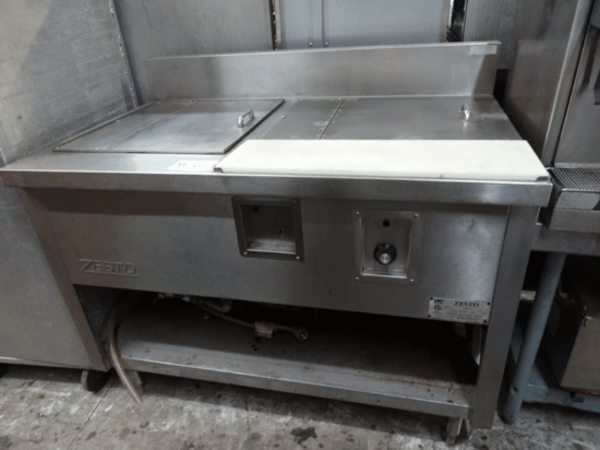Zesto Hot Pastrimi Steamer/Warmer 48" Long