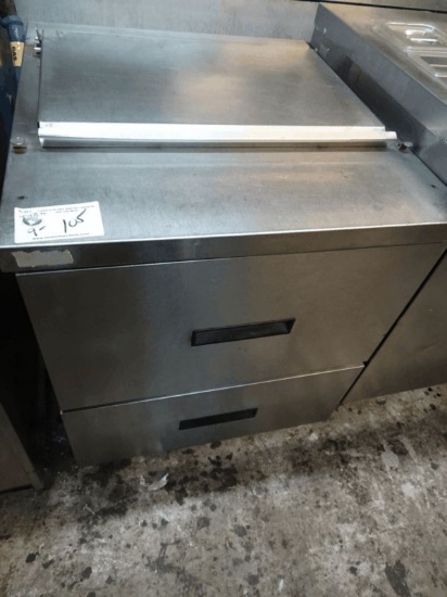 Delfield 27" Sandwich Prep Table w/ Drawers