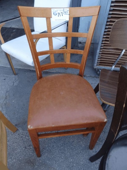 Wood Cushion Chairs