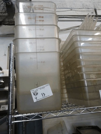 22qt Food Storages
