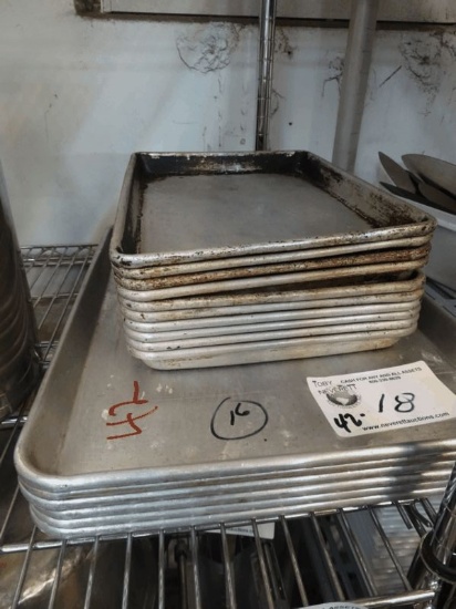 Assorted Aluminum Sheet Pans