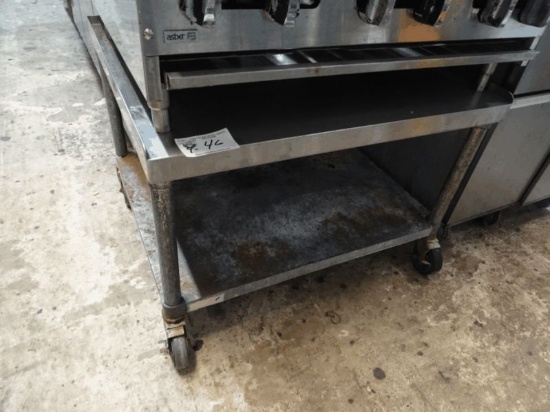 36" Stainless Equipment Stand