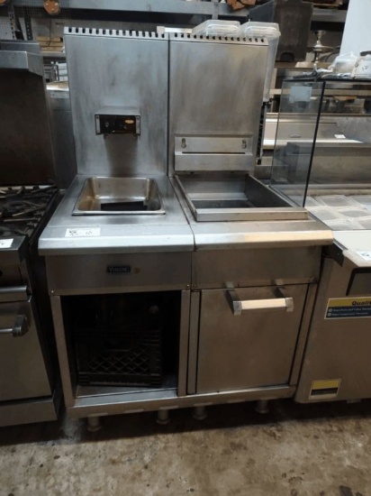Viking Commercial Gas Fryer w/ Dump Station