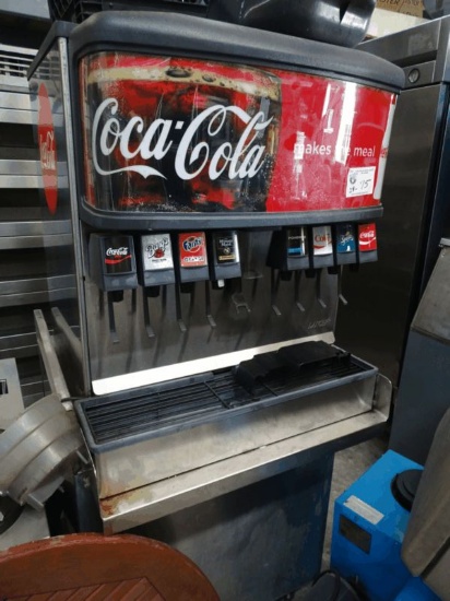 8 Spit Lancer Soda Dispencer w. Stainless Counter