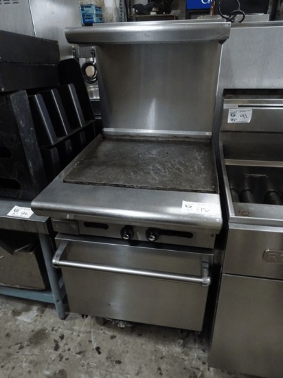 24" Griddle w/ Oven Base