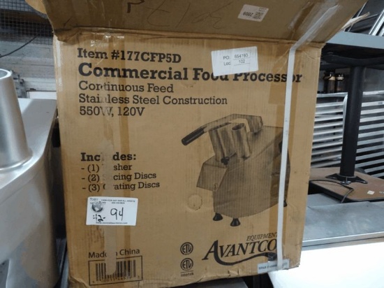 Avantco Commercial Food Processor