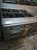 Counter Top 6 Burner Range